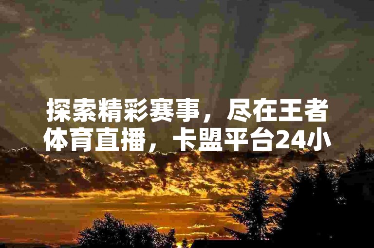 探索精彩赛事，尽在王者体育直播，卡盟平台24小时服务。