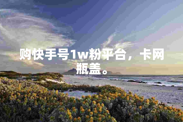 购快手号1w粉平台，卡网瓶盖。