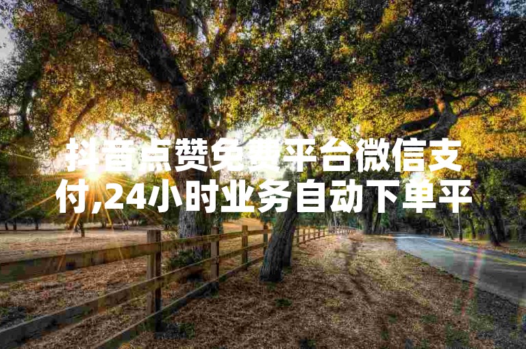 抖音点赞免费平台微信支付,24小时业务自动下单平台 - 淘宝新人助力网站 - 网红商城免费