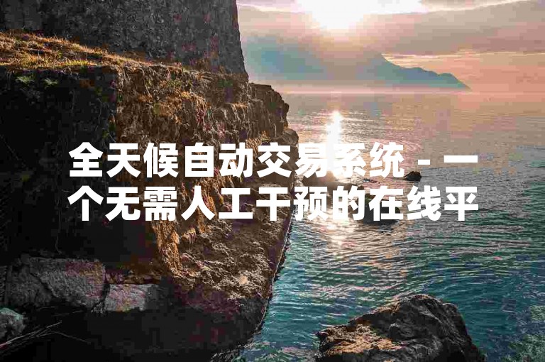 全天候自动交易系统 - 一个无需人工干预的在线平台，确保您的购买流程更加顺畅高效！