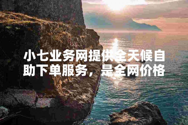 小七业务网提供全天候自助下单服务，是全网价格最低的自助下单平台。