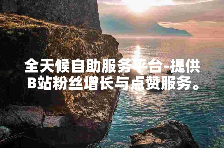 全天候自助服务平台-提供B站粉丝增长与点赞服务。