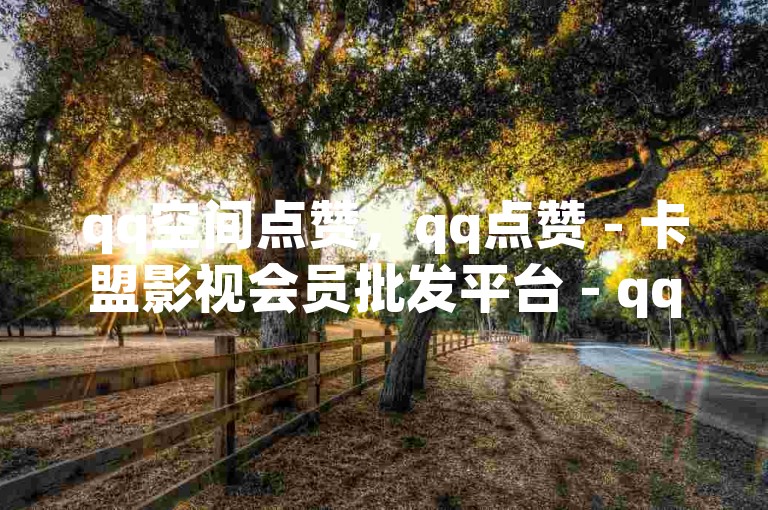 qq空间点赞，qq点赞 - 卡盟影视会员批发平台 - qq浏览量10自助下单。