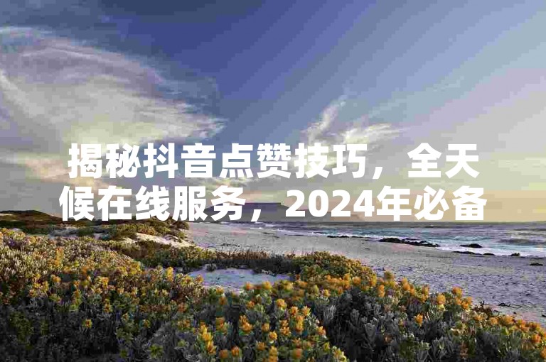 揭秘抖音点赞技巧，全天候在线服务，2024年必备知识！