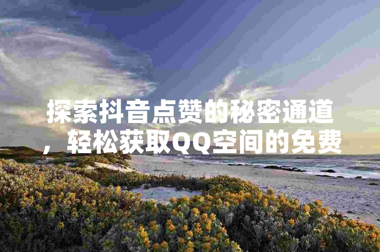 探索抖音点赞的秘密通道，轻松获取QQ空间的免费访客量。