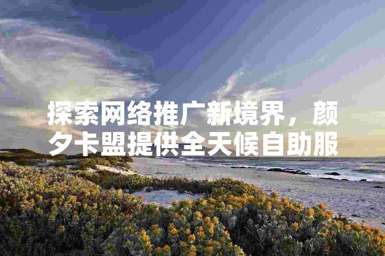 探索网络推广新境界，颜夕卡盟提供全天候自助服务，让抖音点赞瞬间增长，揭秘极速到账的独家技巧。