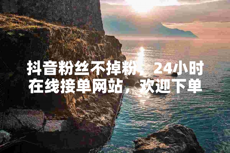 抖音粉丝不掉粉，24小时在线接单网站，欢迎下单。