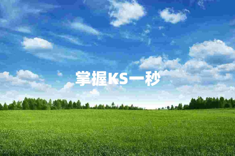 掌握KS一秒5000赞技巧，轻松提升视频热度。