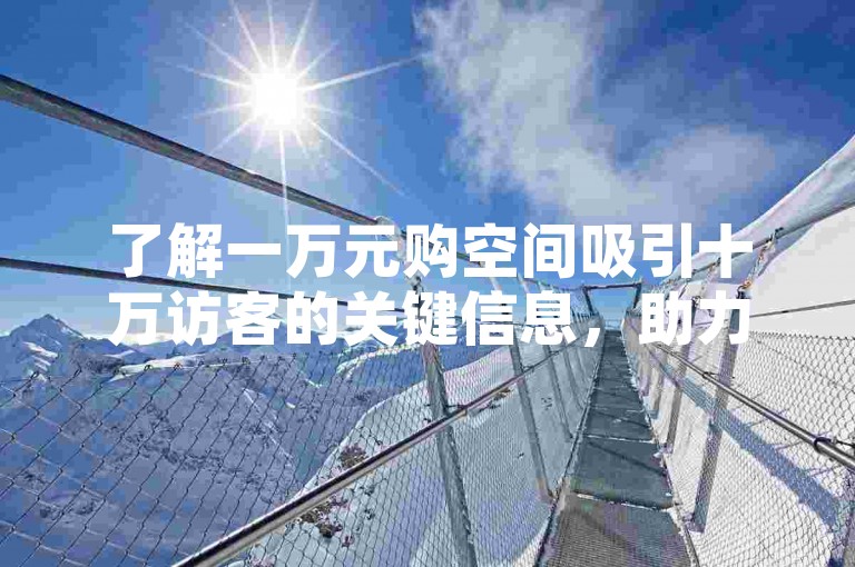 了解一万元购空间吸引十万访客的关键信息，助力网站发展。