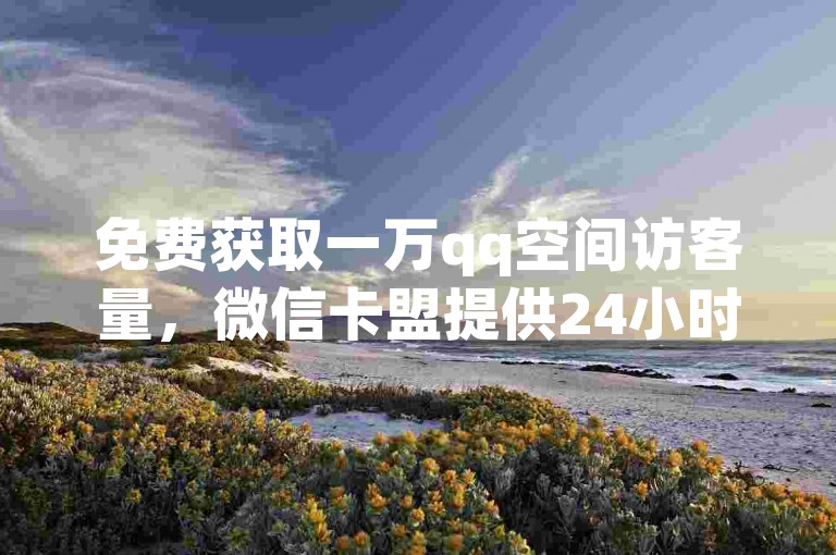 免费获取一万qq空间访客量，微信卡盟提供24小时自助服务。