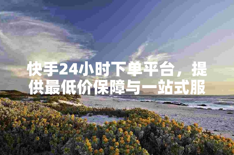 快手24小时下单平台，提供最低价保障与一站式服务，让购物变得省心轻松。