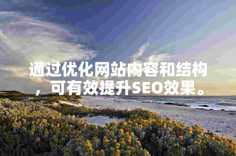 通过优化网站内容和结构，可有效提升SEO效果。
